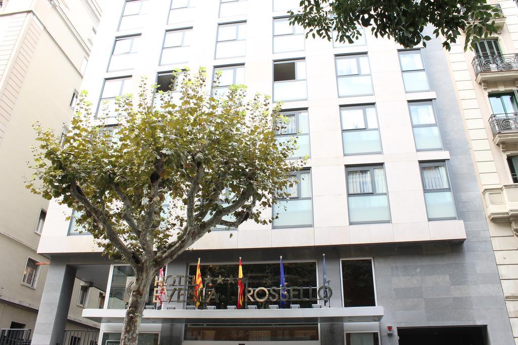 Evenia Rossello Hotel Barcelona Exterior foto