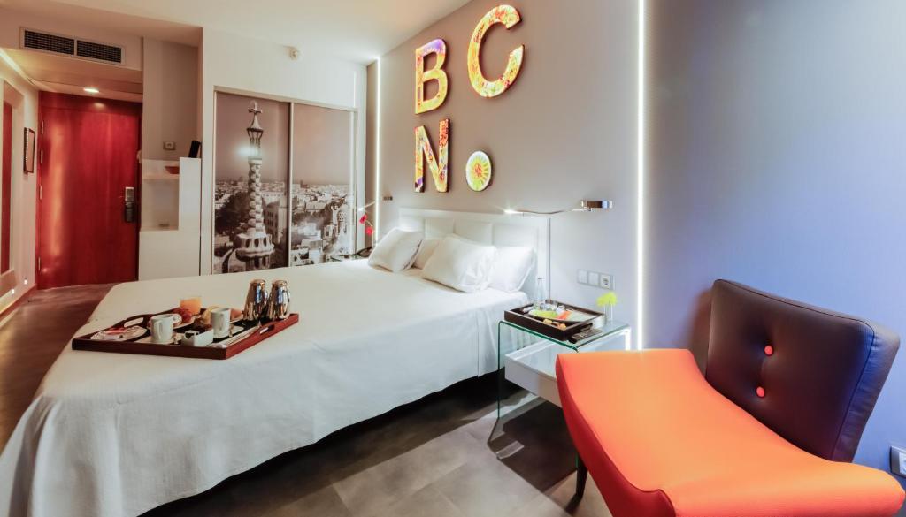 Evenia Rossello Hotel Barcelona Exterior foto