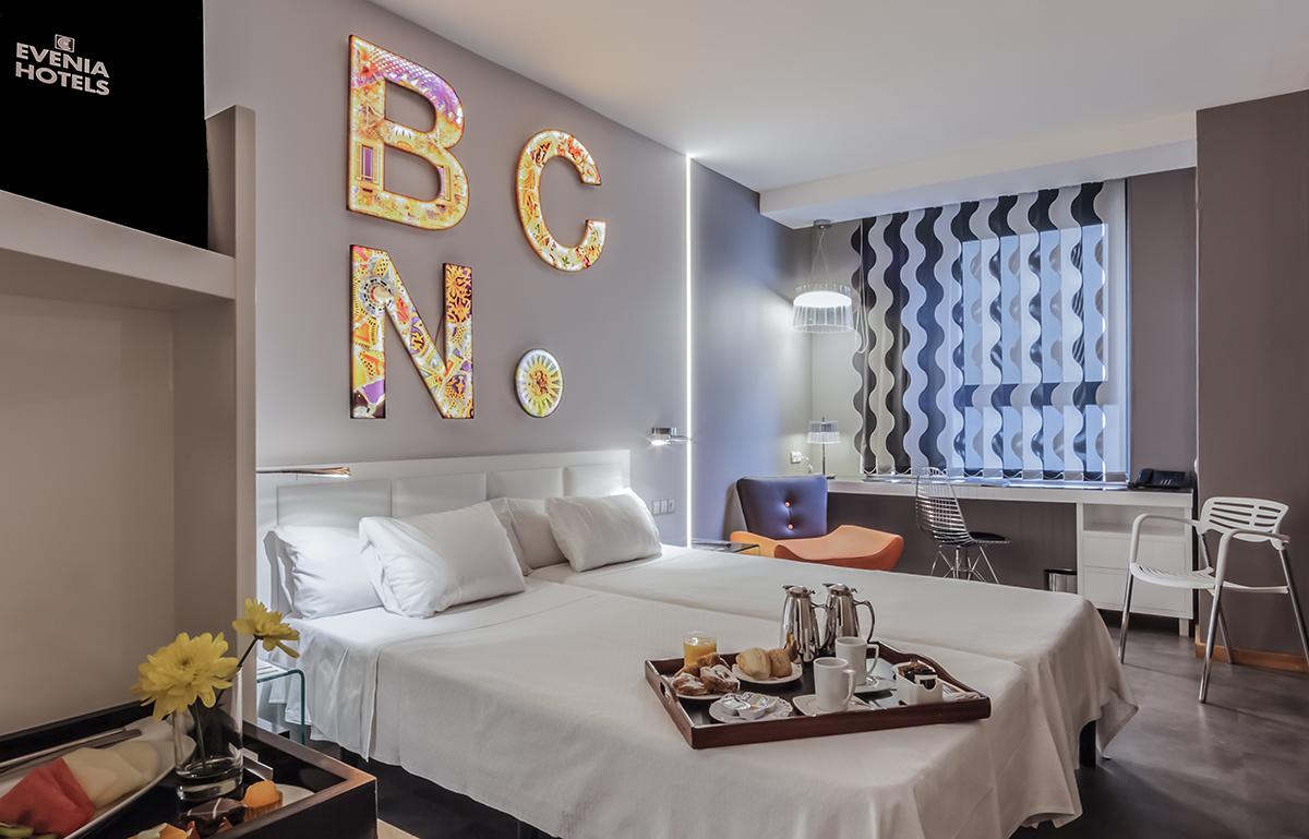 Evenia Rossello Hotel Barcelona Exterior foto