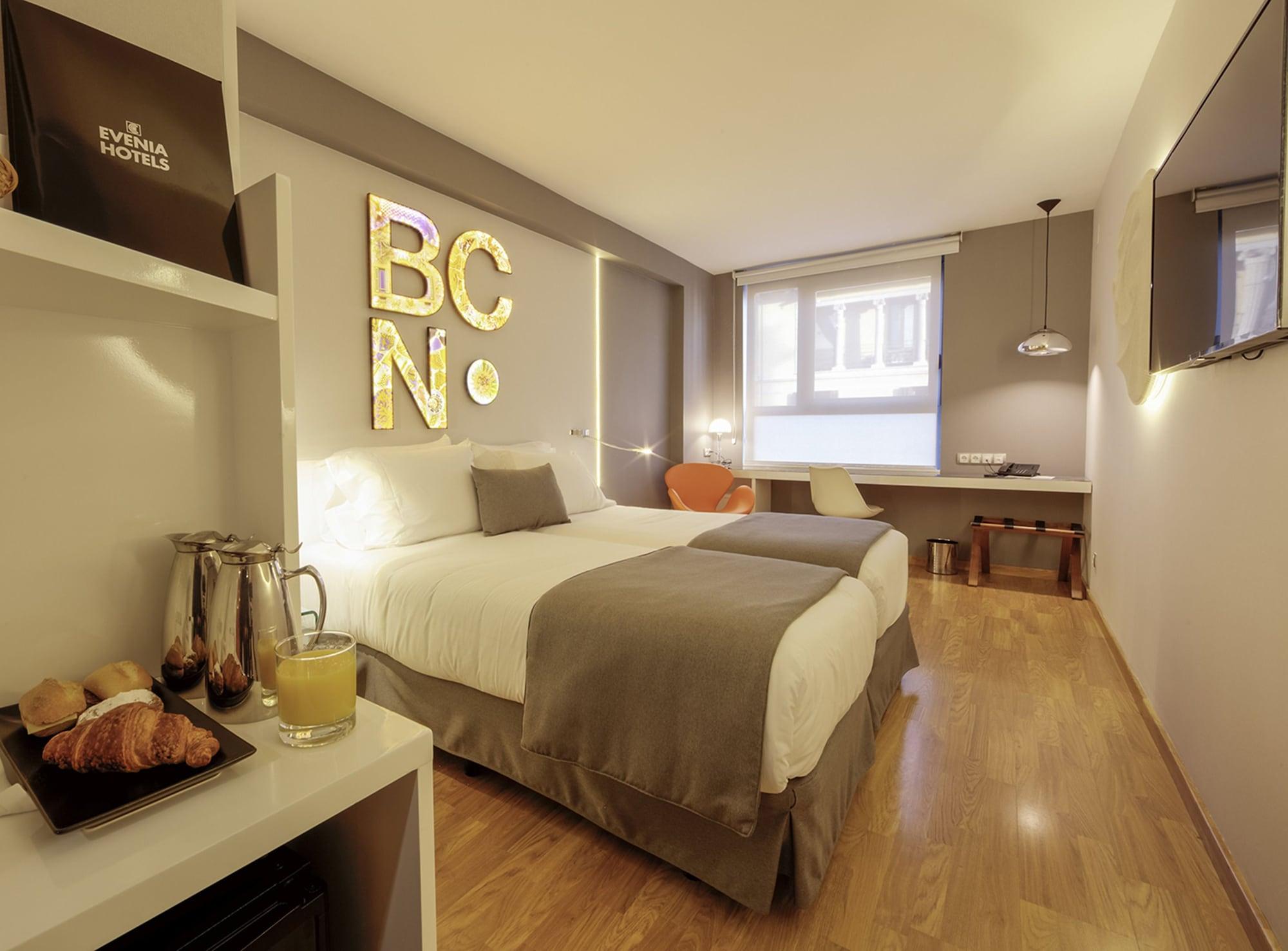 Evenia Rossello Hotel Barcelona Exterior foto
