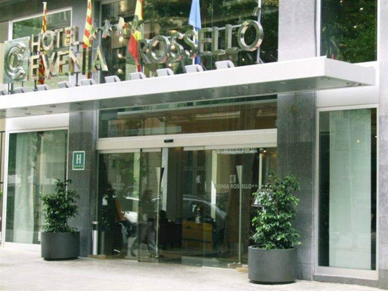 Evenia Rossello Hotel Barcelona Exterior foto