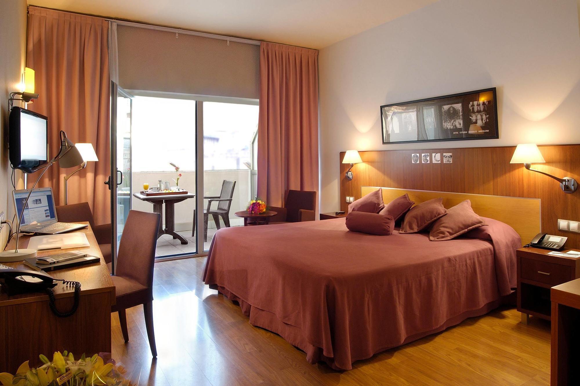 Evenia Rossello Hotel Barcelona Exterior foto