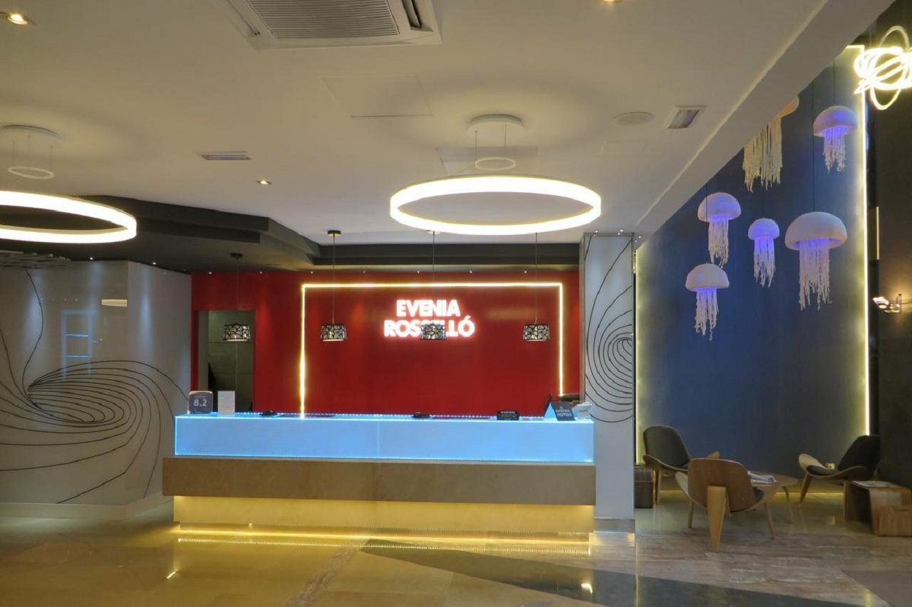 Evenia Rossello Hotel Barcelona Exterior foto