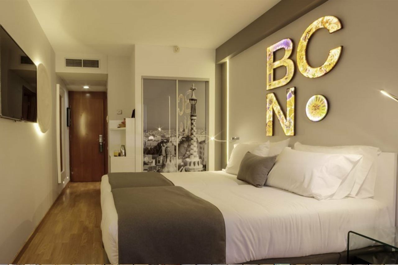 Evenia Rossello Hotel Barcelona Exterior foto